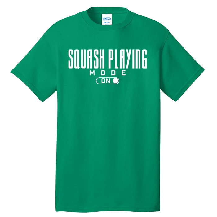 Squash Player Playing Tall T-Shirt