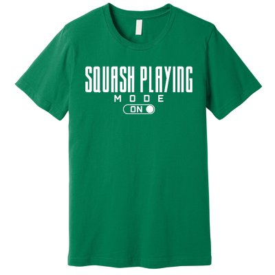 Squash Player Playing Premium T-Shirt