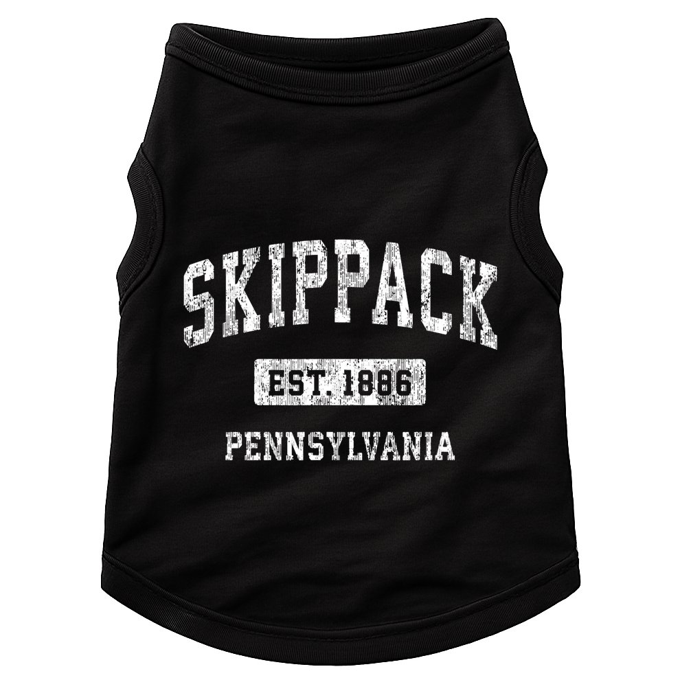 Skippack Pennsylvania Pa Vintage Sports Established Doggie Tank