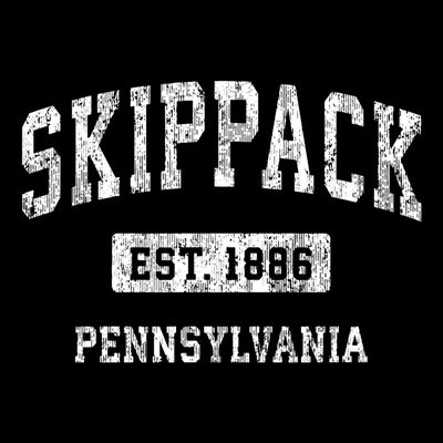 Skippack Pennsylvania Pa Vintage Sports Established T-Shirt