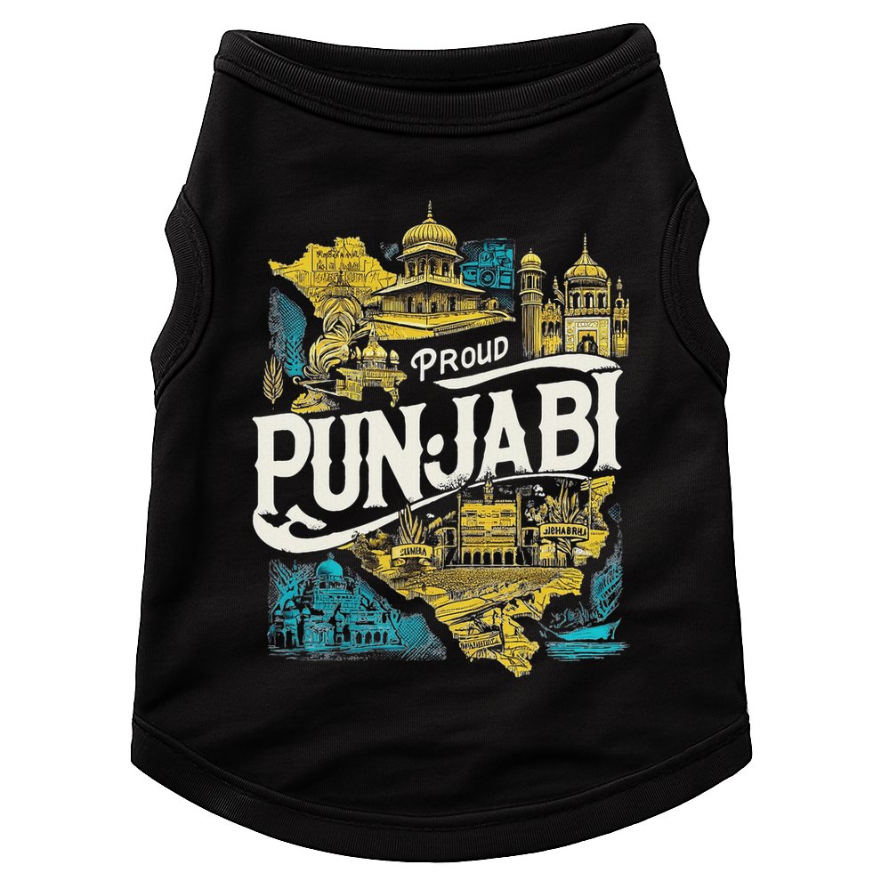 Sikh Punjab Proud Punjabi Doggie Tank