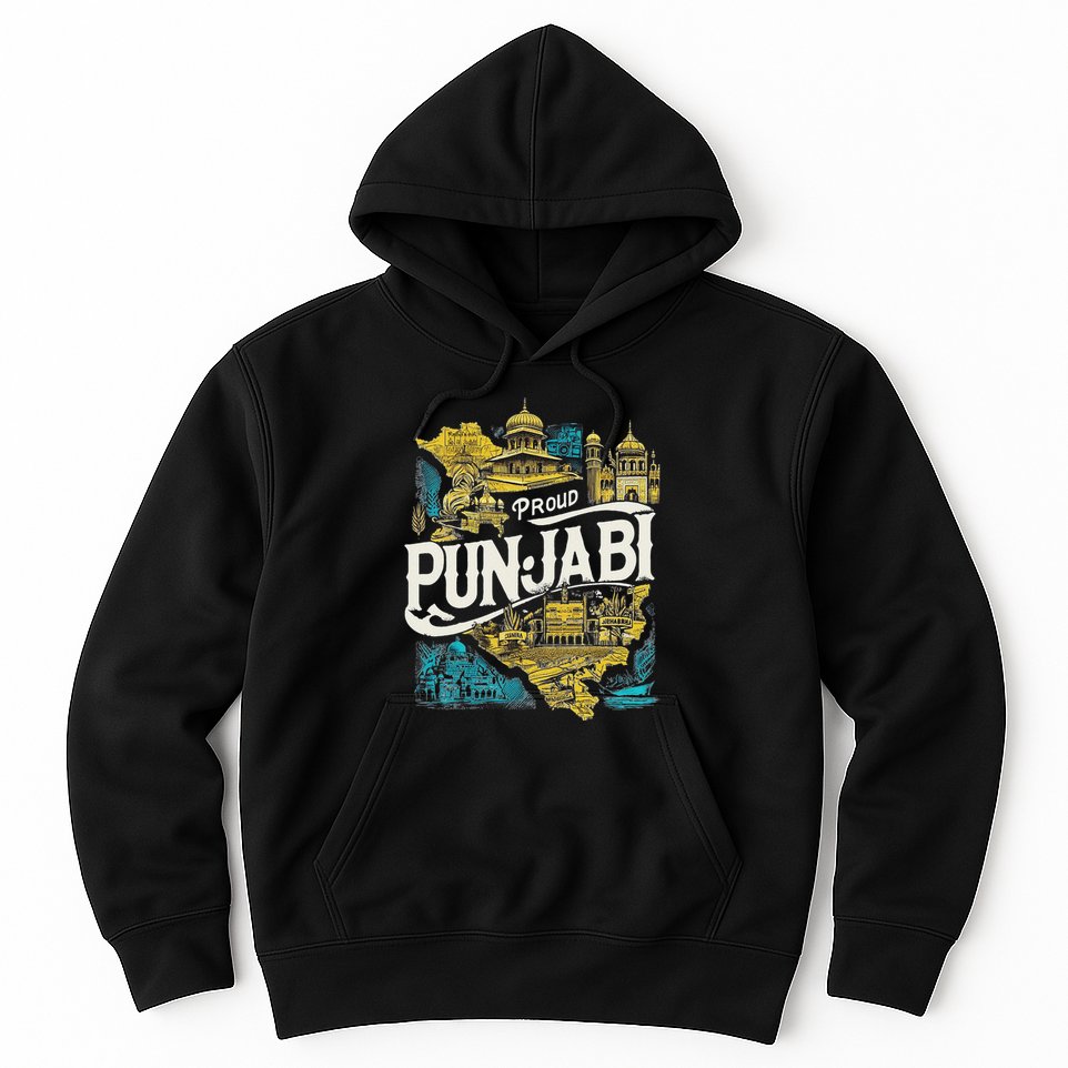 Sikh Punjab Proud Punjabi Hoodie