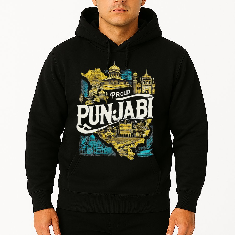 Sikh Punjab Proud Punjabi Hoodie