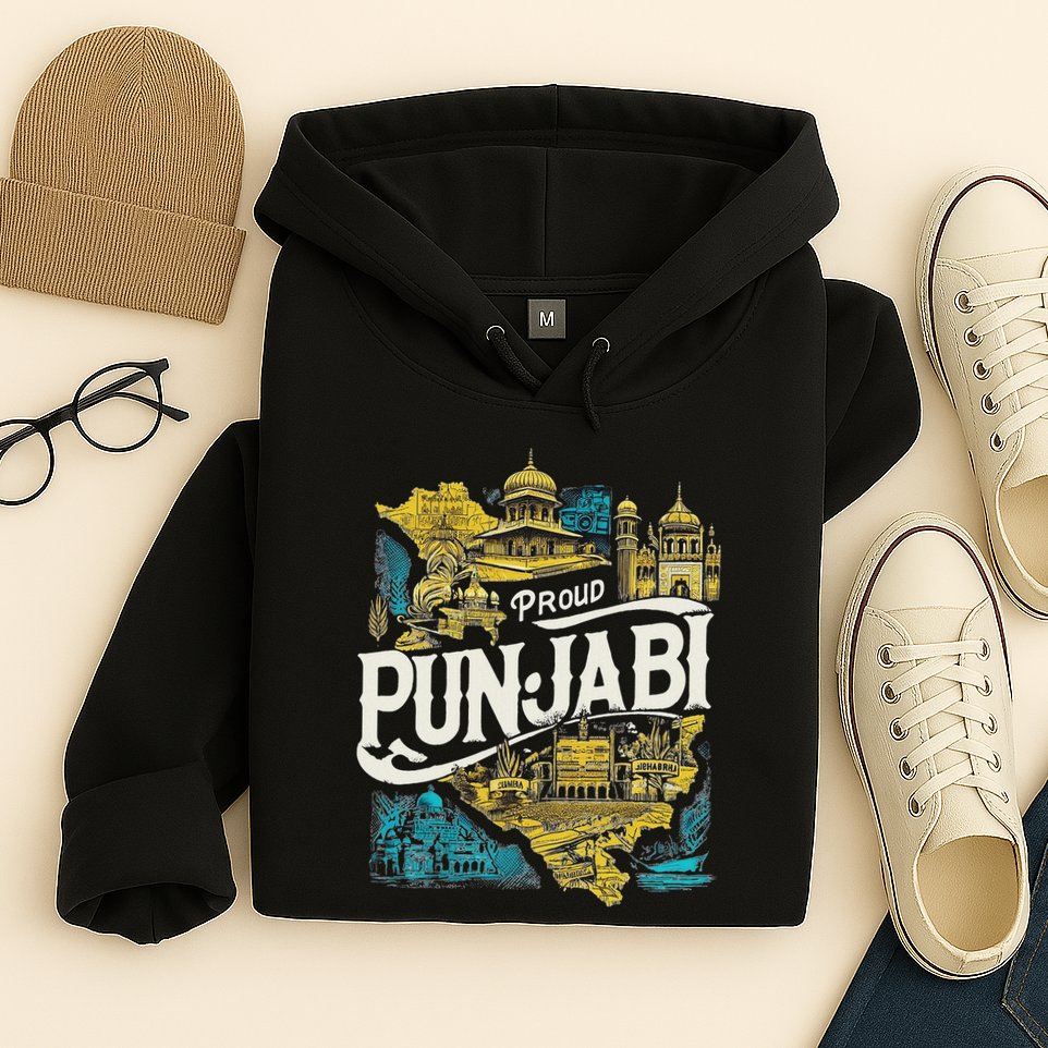 Sikh Punjab Proud Punjabi Hoodie