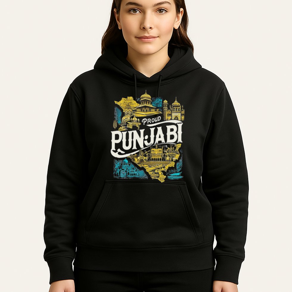 Sikh Punjab Proud Punjabi Hoodie