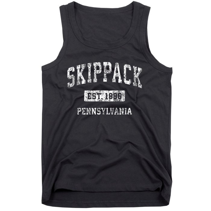 Skippack Pennsylvania Pa Vintage Sports Established Tank Top