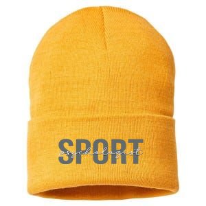 Sport Psychologist Psychology Sustainable Knit Beanie