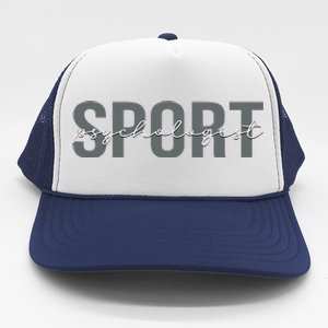 Sport Psychologist Psychology Trucker Hat