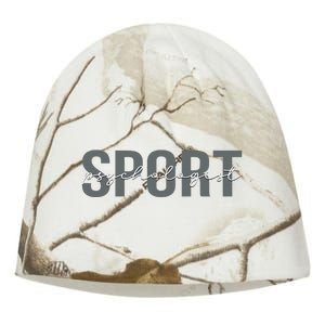 Sport Psychologist Psychology Kati - Camo Knit Beanie