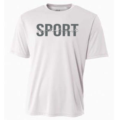 Sport Psychologist Psychology Cooling Performance Crew T-Shirt