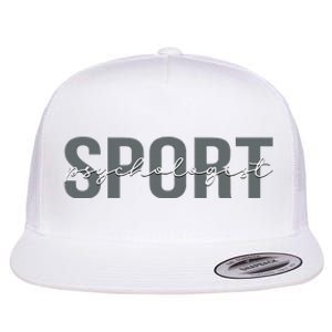 Sport Psychologist Psychology Flat Bill Trucker Hat