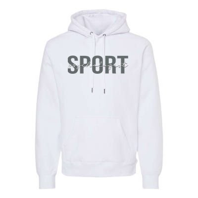 Sport Psychologist Psychology Premium Hoodie