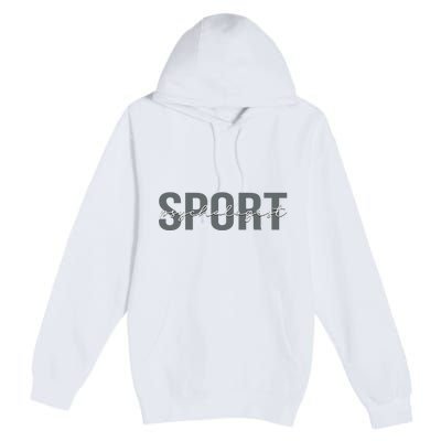 Sport Psychologist Psychology Premium Pullover Hoodie