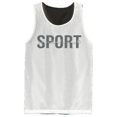 Sport Psychologist Psychology Mesh Reversible Basketball Jersey Tank