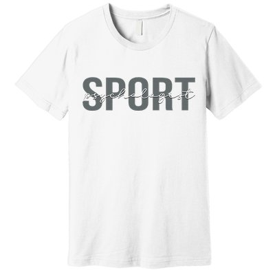 Sport Psychologist Psychology Premium T-Shirt