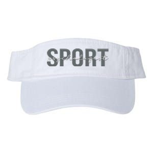 Sport Psychologist Psychology Valucap Bio-Washed Visor