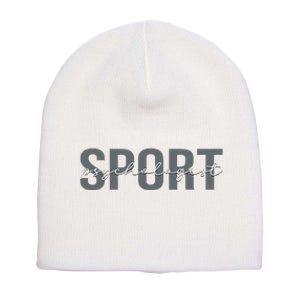 Sport Psychologist Psychology Short Acrylic Beanie