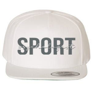 Sport Psychologist Psychology Wool Snapback Cap