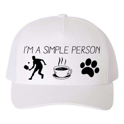Simple Pickleball Player Yupoong Adult 5-Panel Trucker Hat