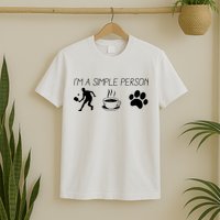 Simple Pickleball Player T-Shirt