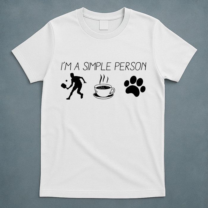 Simple Pickleball Player T-Shirt