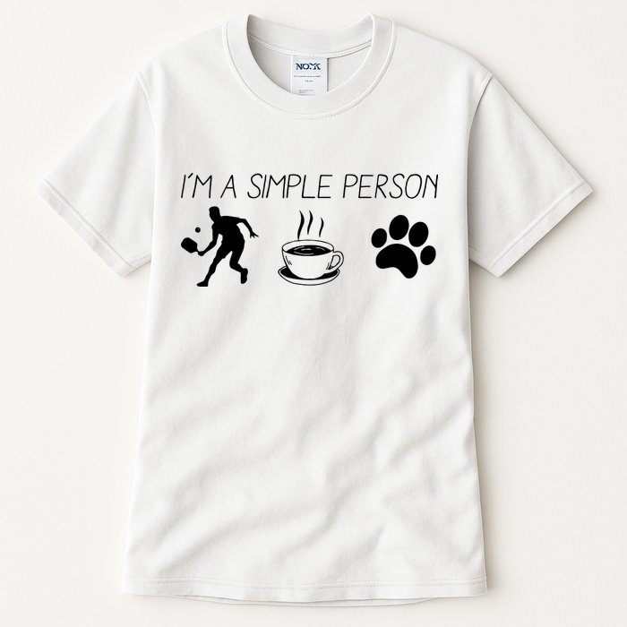 Simple Pickleball Player Tall T-Shirt