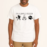 Simple Pickleball Player Tall T-Shirt
