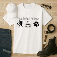 Simple Pickleball Player Tall T-Shirt