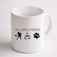 Simple Pickleball Player Mug