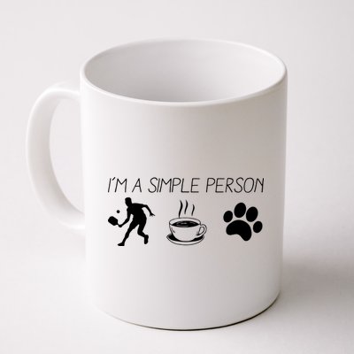 Simple Pickleball Player Mug