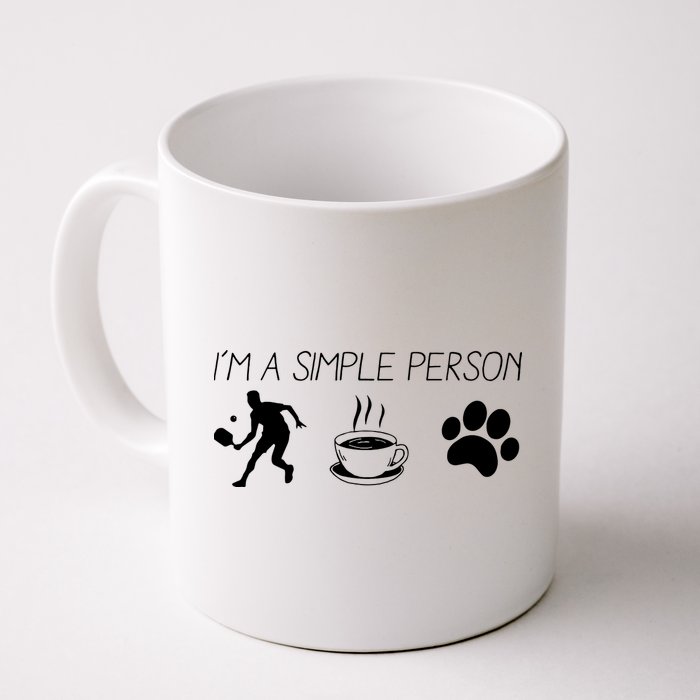 Simple Pickleball Player Mug