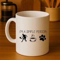 Simple Pickleball Player Mug