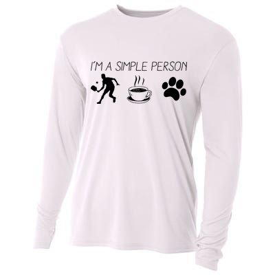 Simple Pickleball Player Cooling Performance Long Sleeve Crew