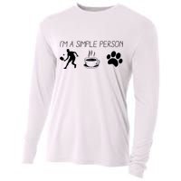 Simple Pickleball Player Cooling Performance Long Sleeve Crew