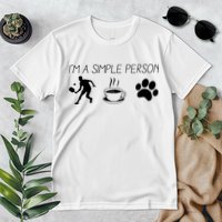 Simple Pickleball Player Premium T-Shirt
