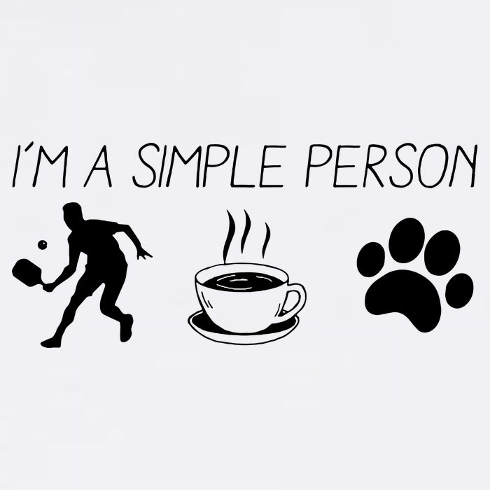 Simple Pickleball Player Premium T-Shirt