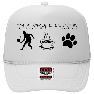 Simple Pickleball Player Trucker Hat
