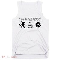 Simple Pickleball Player Tank Top