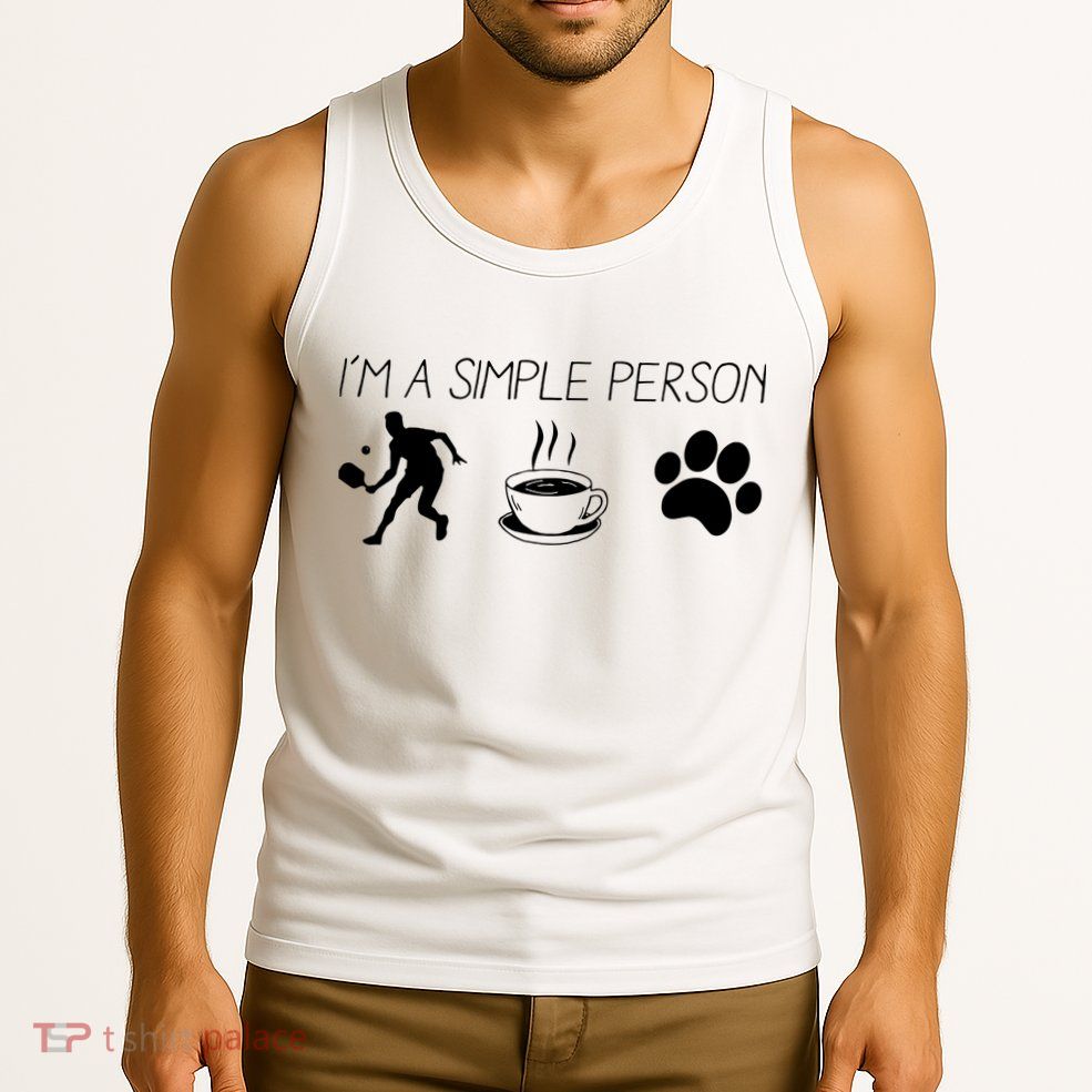 Simple Pickleball Player Tank Top