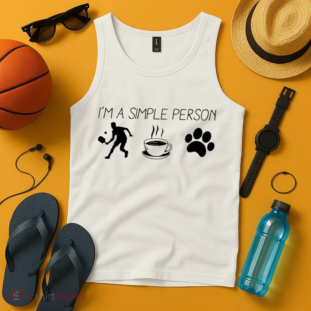 Simple Pickleball Player Tank Top