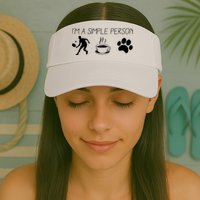 Simple Pickleball Player Visor