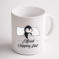 Sleeping Penguin Pyjamas Penguin Lover Napping Coffee Mug