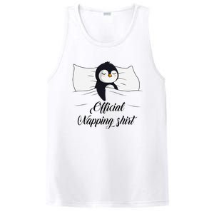 Sleeping Penguin Pyjamas Penguin Lover Napping PosiCharge Competitor Tank