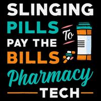 Slinging Pills Pharmacy Tech Vintage Technician Pharmacist Kids Hoodie