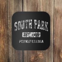 S.O.U.T.H P.A.R.K Pennsylvania Pa Vintage Sports Established Coaster