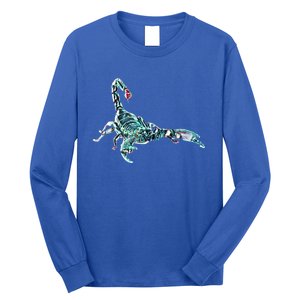 Scorpio Poisonous Pets Terrarium Animals Scorpion Gift Long Sleeve Shirt