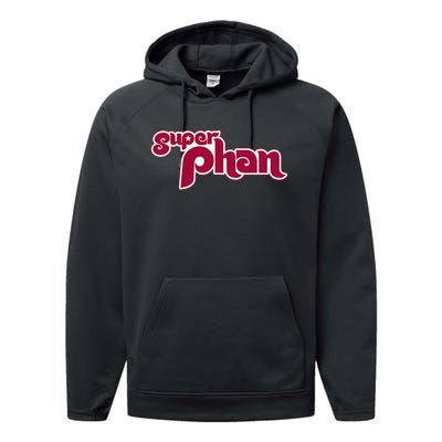 Super Phan Philadelphia Super Fan Performance Fleece Hoodie