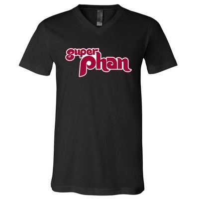 Super Phan Philadelphia Super Fan V-Neck T-Shirt