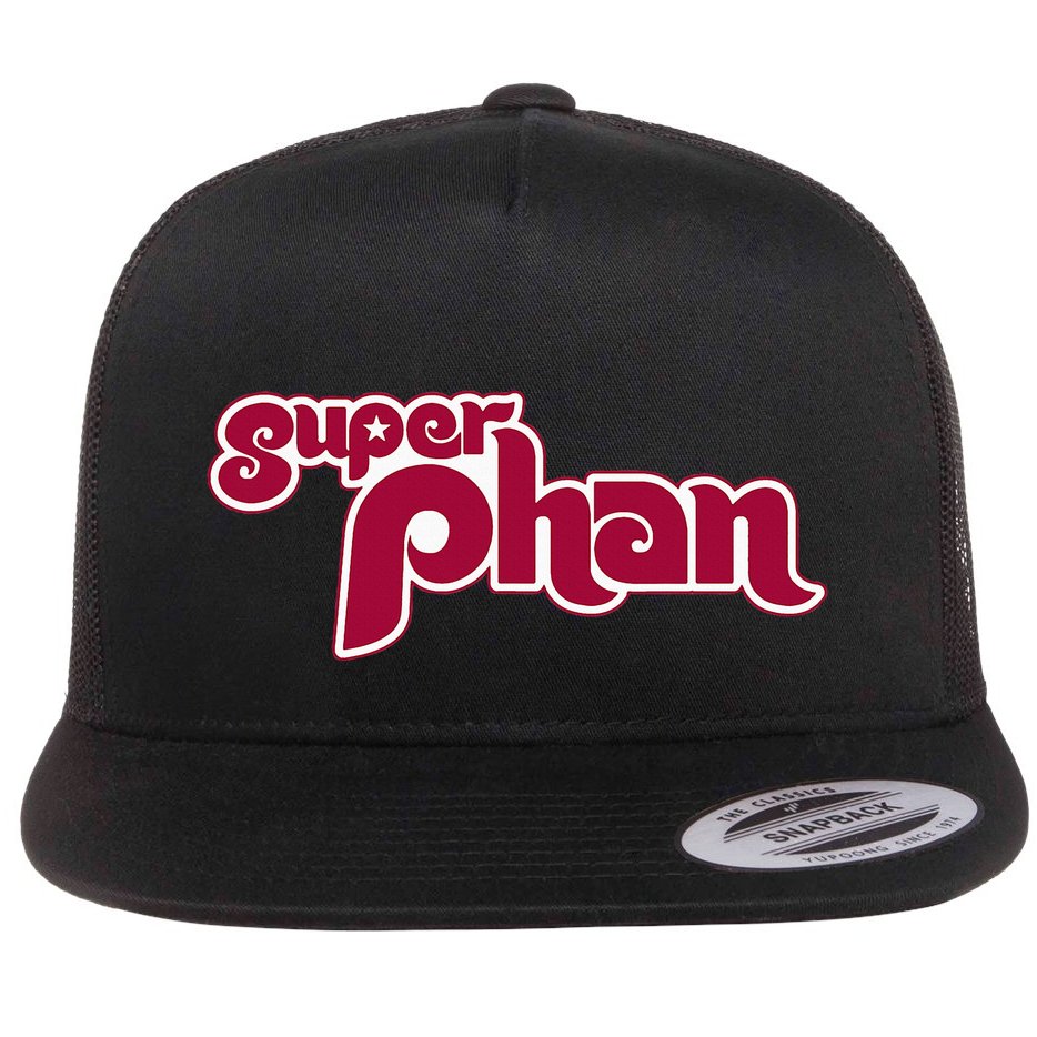 Super Phan Philadelphia Super Fan Flat Bill Trucker Hat