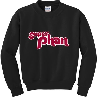 Super Phan Philadelphia Super Fan Kids Sweatshirt